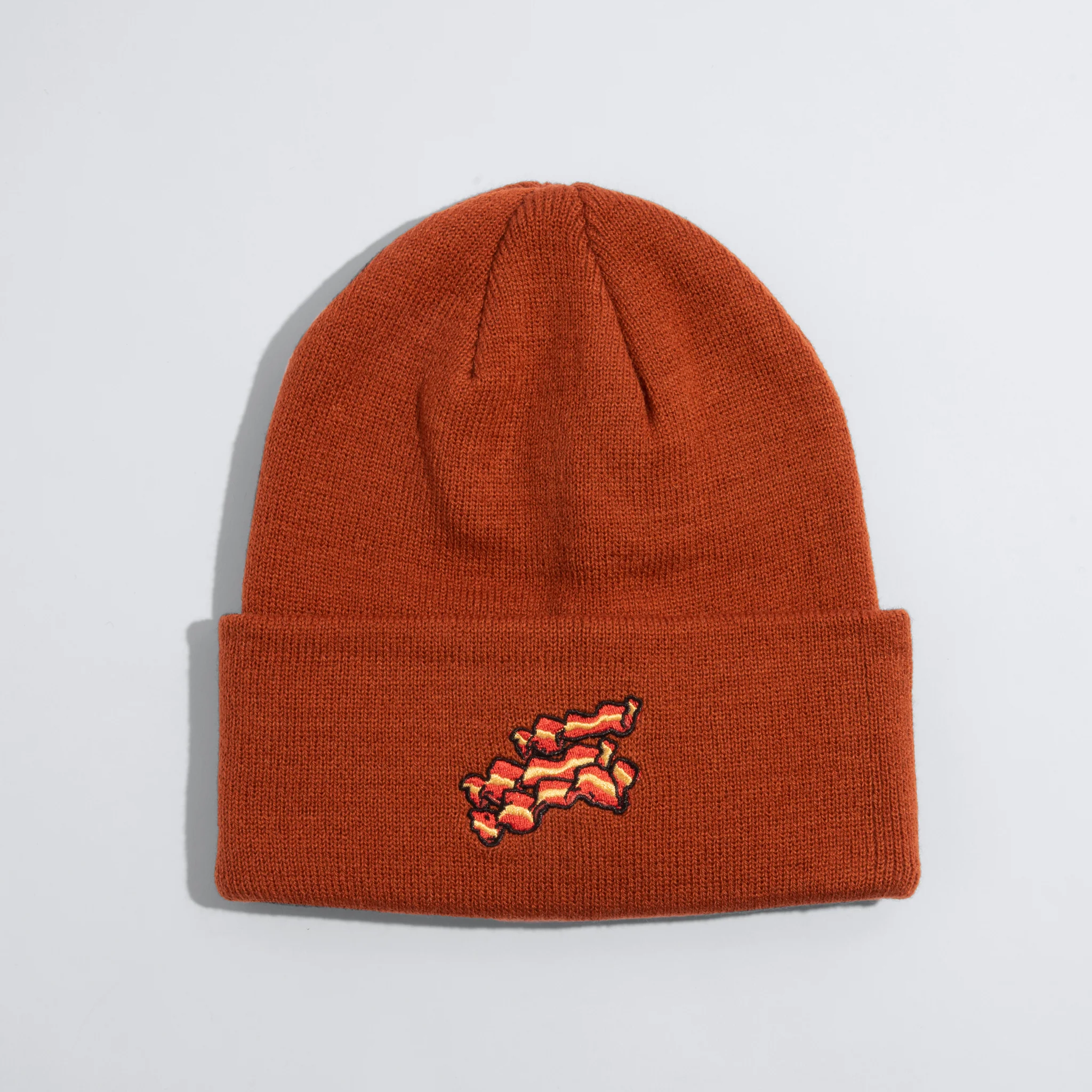 The Crave Food & Drink Patch Acrylic Cuff Beanie - Image 6