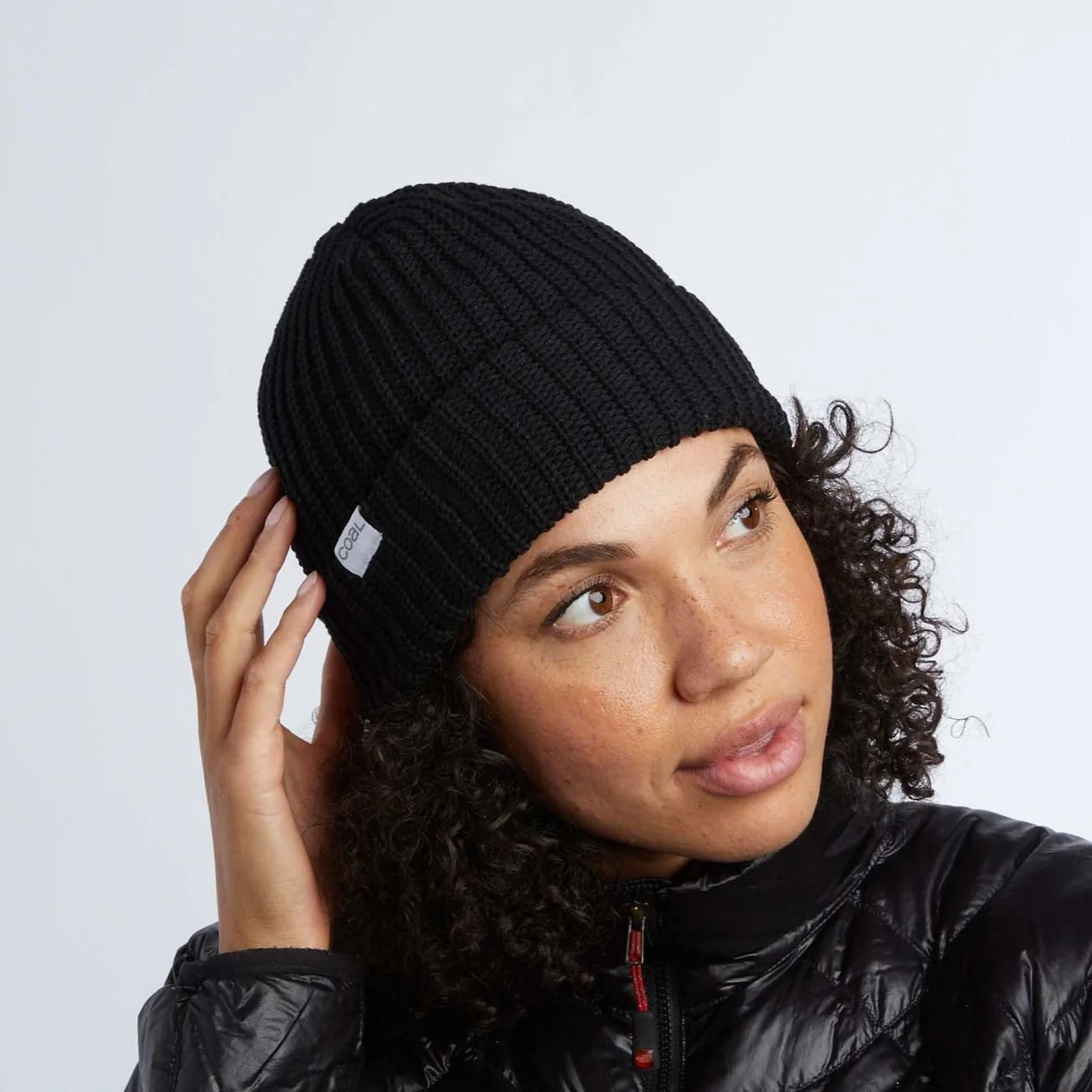 The Eddie Recycled Knit Cuff Beanie - Image 3