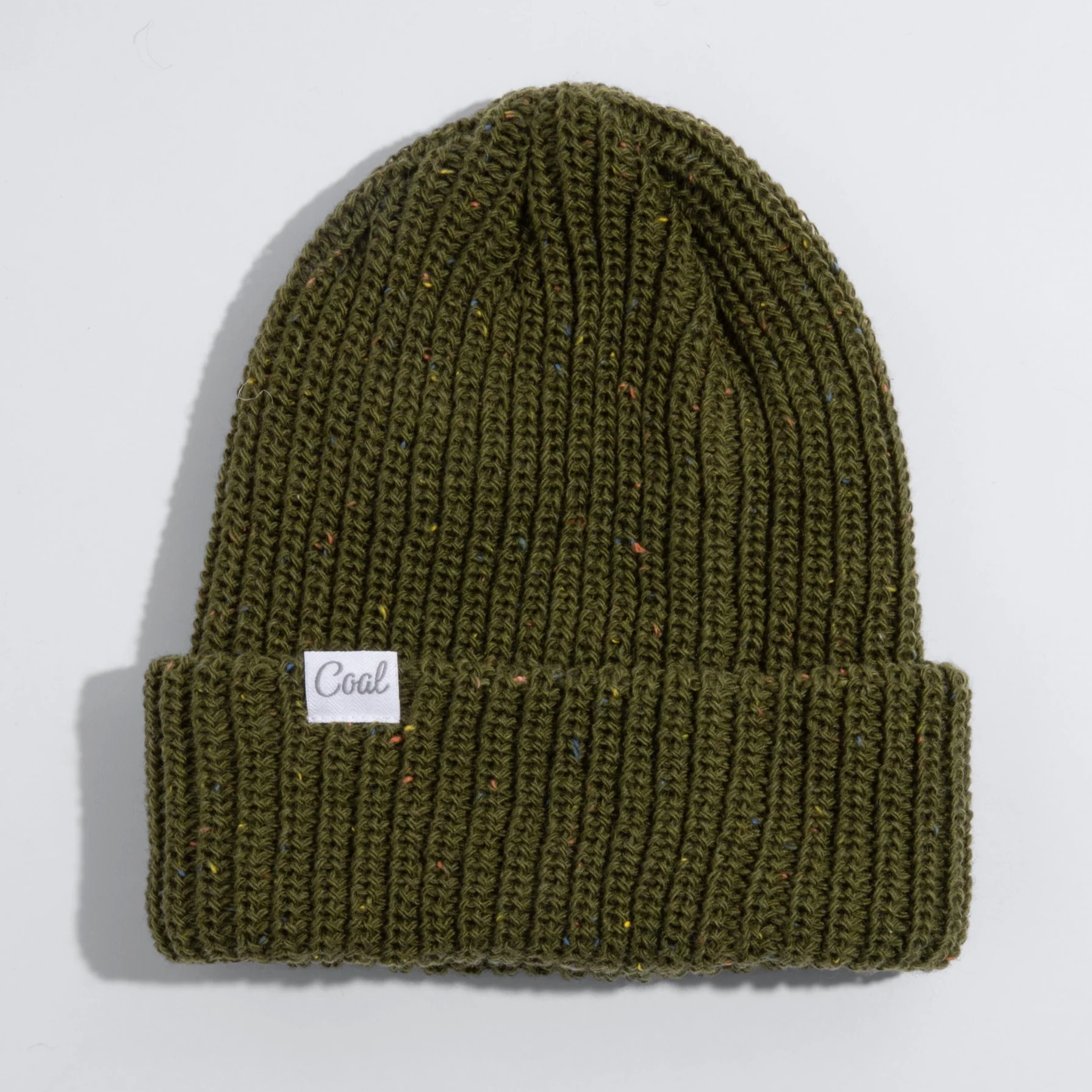 The Edith Rainbow Speckle Knit Beanie - Image 3