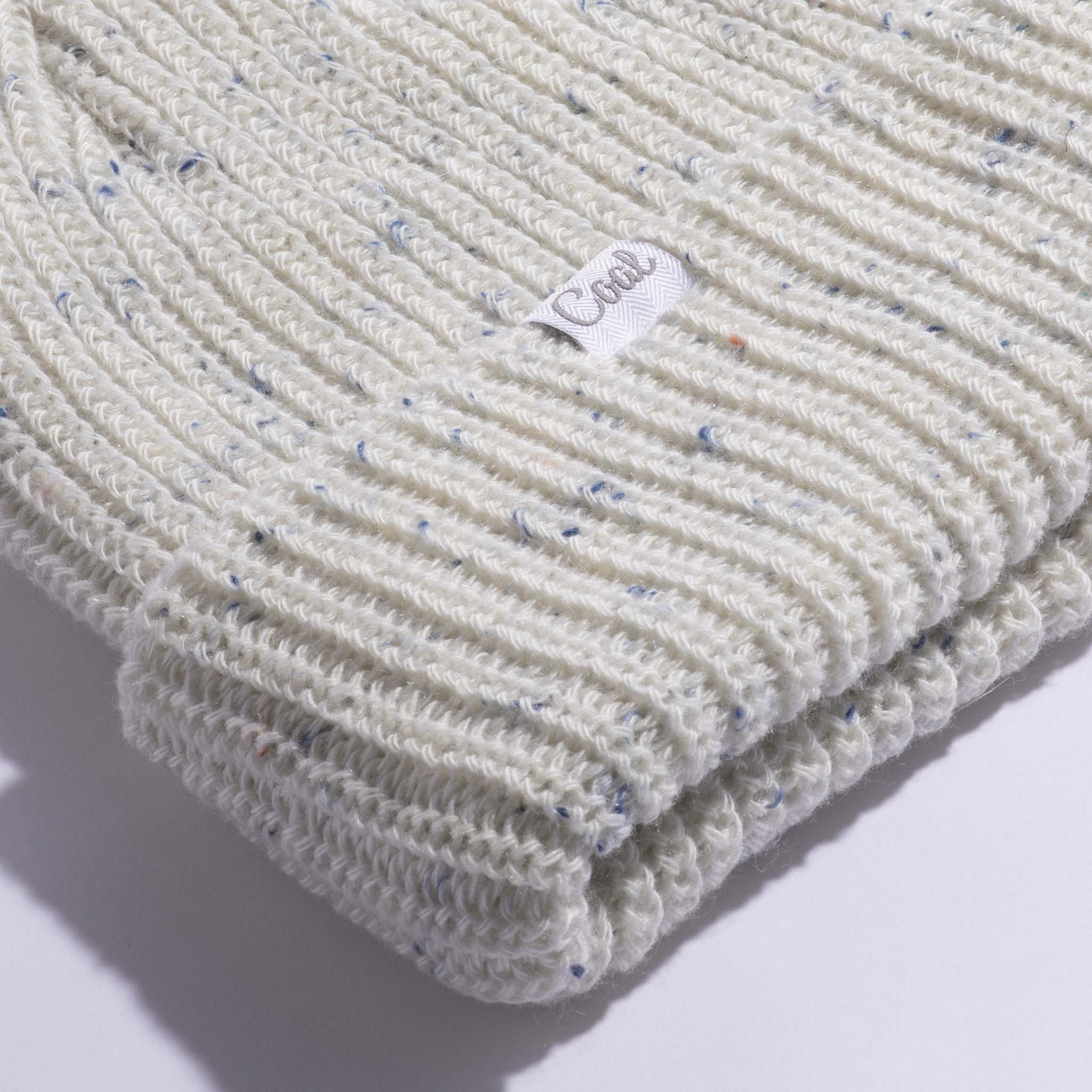 The Edith Rainbow Speckle Knit Beanie - Image 4