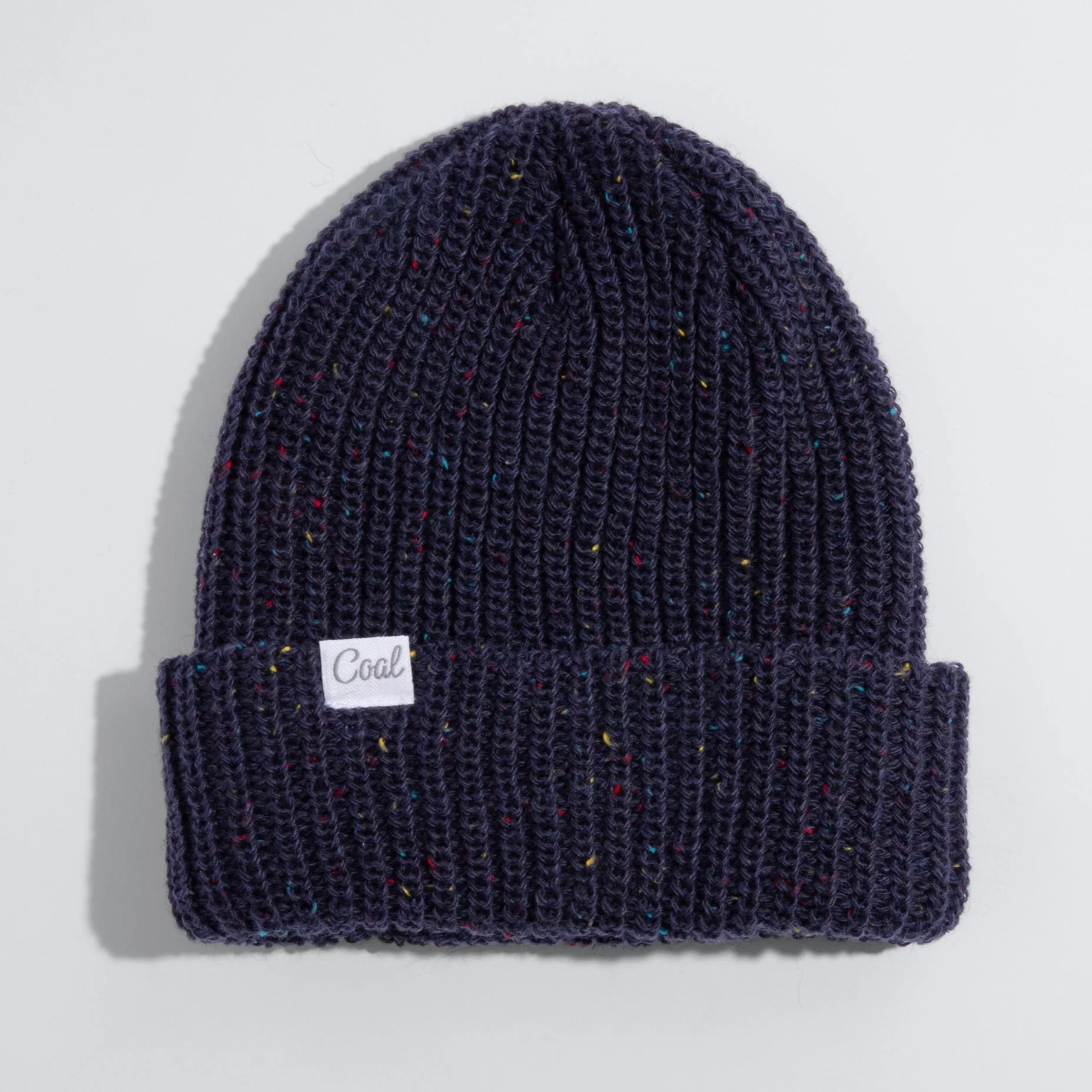 The Edith Rainbow Speckle Knit Beanie - Image 5
